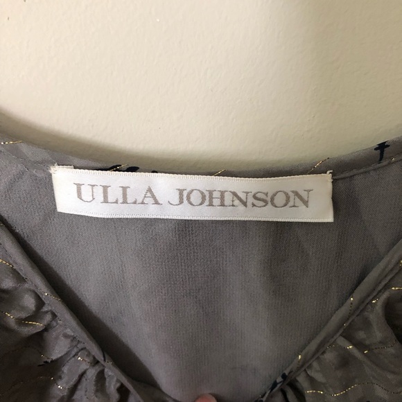 Ulla Johnson Silk Dress Strapless Floral Silk US 4 - Picture 7 of 8